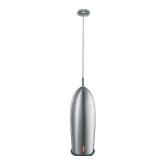 Bodum Schiuma Milk Frother - Stainless Steel: Handheld Frother Wand for Coffee, Battery-Powered, Silver - Retail: $999.99