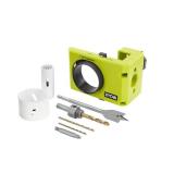 Ryobi A99DLK4 Wood and Metal Door Lock Installation Kit for Installing Deadbolts and Locksets