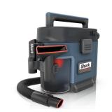 Shark - MessMaster Portable Wet/Dry Vacuum, 1 Gallon Capacity, Corded, Handheld, Perfect for Pets & Cars with Bonus Carpet Tool - Blue - Retail: $129.99