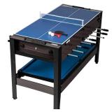 Franklin Sports 54" Multi Game 4 in 1 Arcade with Air Hockey and Bag - Retail: $169.99