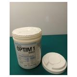 SciCan Optim 1 One-Step Cleaner Disenfectant Wipes 6"x7" Cn/160