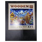 WOODEN.CITY Wooden Christmas Puzzles 1000 Piece - Santa’s Joyful Journey