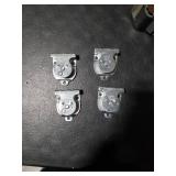 Aulnn Ceiling Mount Pulleys 4Pk