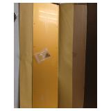 Prime-Line MP4618 Kick Plate, 8 In. x 34 In., Brite Brass on Aluminum Door Kick Plate (Single Pack)