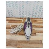 BLACK+DECKER IR1350S Professional Steam Iron with Stainless Steel Soleplate and Extra-Long Cord, Purple