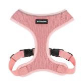 Voyager Aerolite No Pull Mesh Dog Harness with Lightweight, Soft, Breathable, Reflective Stitching, and Adjustable Straps for Walking, Running, Training, Heavy Duty and Durable - Pink, M