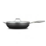 Calphalon Premier Hard-Anodized Nonstick 13-Inch Deep Skillet with Lid - Retail: $123.99