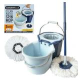 Casabella Clean Water Spin Mop with Extra Mop Head Refill