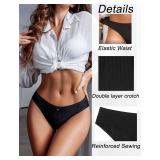 Avidlove Cotton Panties for Women Breathable Stretch Hipster Sexy Cheeky Underwear