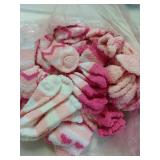 Chuarry 24 Pairs Fuzzy Socks Bulk Cupcake Socks Valentine