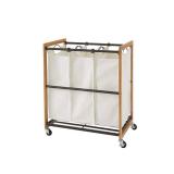 Trinity 3 Bag Laundry Cart - Retail: $117.66