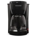 BLACK+DECKER 5-Cup Coffeemaker, Black, DCM600B