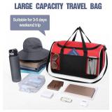 BuyAgain Duffle Bag, 17" Small Travel Carry On Duffel Gym Bag