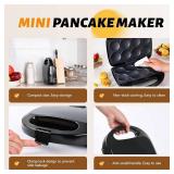 Pancake Maker, Nonstick, Quick Heat-Up, 8 pcs