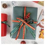 NESCCI Dark Green Matte Wrapping Paper (17"x32.8