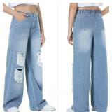 EXARUS Girls Jeans Wide Leg/Flare/Skinny Denim, Ripped, etc.