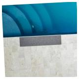 Pool Floor Walkway Mat Non-Slip Adhesive Light Grey