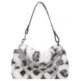 $66 Plush Shoulder Crossbody Bag