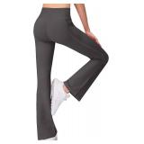 AENLLEY Girl Yoga Flare Wide Leg Tummy Pants 3 Pack