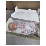 Lifelike Reborn Baby Dolls Twinnie - Girl 17-Inch - Soft Body Realistic-Newborn Baby Dolls Full Vinyl Body Poseable Baby Girl with Feeding Kit Gift Box for Kids Age 3+