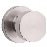 Kwikset Pismo Round Hall/Closet Knob in Satin Nickel