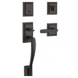 Baldwin 180Tphxtol-Slb Torrey Pines Sectional Keyed Entry Single Cylinder Door Handleset - Retail: $204.75