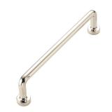 khtumeware 10 Pack Polished Nickel Cabinet Pulls 5 Inch(128mm) Hole Centers Cabinet Handles Kitchen Hardware Straight Bar for Cabinets and Drawer Pulls