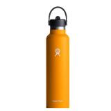 Hydro Flask 24 Oz With 3pk Straws Standard Mouth Bottle W/flex Straw Cap