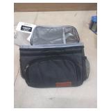 Extra Charm Lunch Bag Black