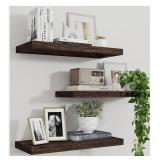 Wall Mounted Floating Shelves Set Of 3