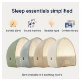 Hatch Restore 2 Sunrise Alarm Clock, Sound Machine, Smart Light (Putty) Your Smart Sleep Clock, White Noise, Customizable Sleep Routines for Adults, Unwind Gently, Dimmable Clock, Wake Up Energized - 