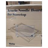 Tidita Acacia Noodle Board For Stovetop 30x22x2.3in