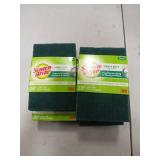 Scotch-Brite Heavy Duty Scour Pads, 21 Scouring Pads, Green Scrub Pads, Scouring Pad, Scrub Pads for Dishes, Best for the Kitchen, Garage and Outdoors