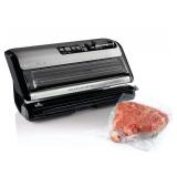 Retails $220! FoodSaver Vacuum Sealer Machine and Express Vacuum Seal Bag Maker with Sealer Bags and Roll and Hendheld Vacuum Sealer for Airtight Food Storage and Sous Vide, Black