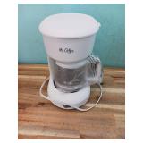 Mr. Coffee 5-Cup White Switch Coffee Maker 2134286