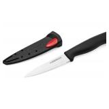 New Farberware Edgekeeper 3.5” Paring Knife w/ Self-Sharpening Blade Cover, High Carbon-Stainless Steel Kitchen Knife and Ergonomic Handle, Razor-Sharp Knife, Black