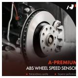 A Premium ABS Wheel Speed Sensor Compatible with Hyundai Models   Accent 2012 2013 2014 2015 2016 2017   Front Right Passenger Side, Replace# 20872161, 25807423