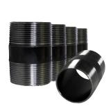 Everflow Supplies NPBL2025 5 Black Nipple Pipe