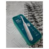 Quip 360 Oscillating Rechargeable Electric Toothbrush Adult Compact Head Silver Cloud