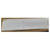 White monitor stand desk shelf - Retail: $80.00