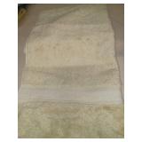 Pair of new 100 percent soft cotton hand towels