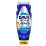 Dawn Platinum EZ-Squeeze Dish Soap Liquid Dishwashing Liquid Grease Removal, Fresh Rain , 24.3 oz.