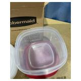 Rubbermaid Easy Find Lids Food Storage Containers, 10-Piece Set.