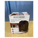 BLACK+DECKER Personal Ceramic 1500W Indoor Electric Desktop Space Heater Black