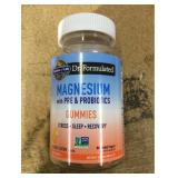 10x Magnesium with Pre & Probiotics Gummies Orange Creme 60 Gummies Garden of Life