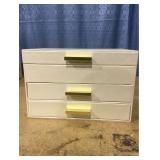 Three Drawer Organizer Jewelry Box - A New Day Cream