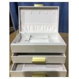 Three Drawer Organizer Jewelry Box - A New Day Cream