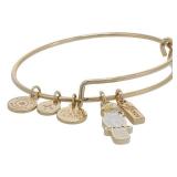 Alex and Ani Success Cockatoo Duo Expandable Wire Bracelet