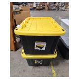 Lot of 2-Tough Box 27-Gallon Storage Container