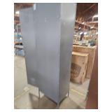 Single Door Metal Storage Locker. 78x18x24 inches Deep